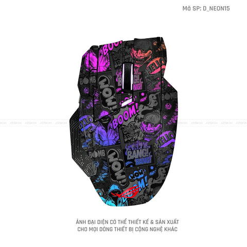 Skin Dán Chuột Asus Hình Neon | D_NEON15 Skin Dán Chuột Asus Hình Neon | D_NEON15