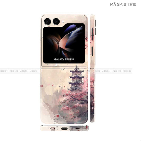 Dán Skin Galaxy Z Flip 7 Hình Thư Pháp | D_TH10 Dán Skin Galaxy Z Flip 7 Hình Thư Pháp | D_TH10