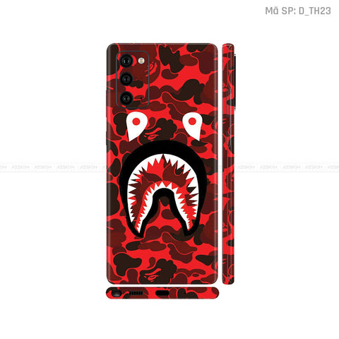 Dán Skin Galaxy Note 20 Series Hình Thương Hiệu | D_TH23 Dán Skin Galaxy Note 20 Series Hình Thương Hiệu | D_TH23