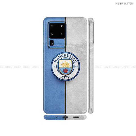 Dán Skin Galaxy S20 Series Hình Thể Thao Manchester City | D_TT05