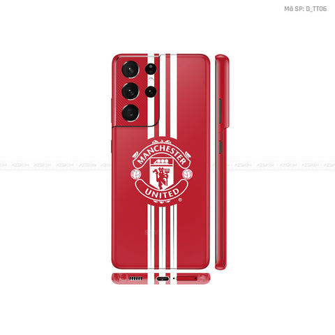 Dán Skin Manchester United Cho Galaxy S21 Series| D_TT06