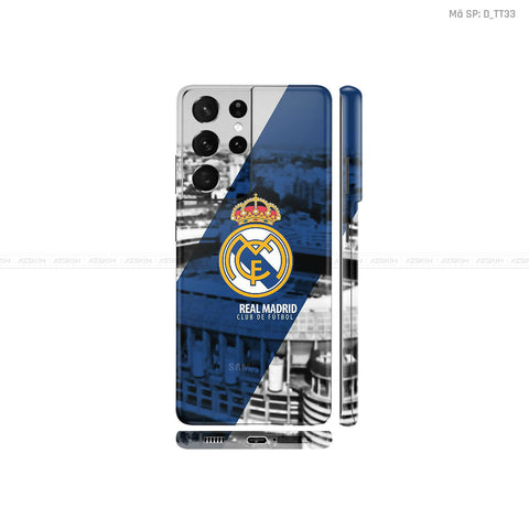 Dán Skin Real Madrid Cho Galaxy S21 Series| D_TT33