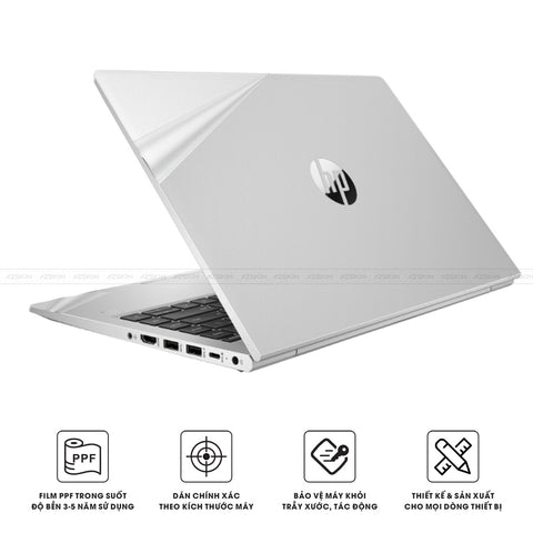 Miếng dán PPF laptop HP chống trầy xước lưng viền mặt sau
