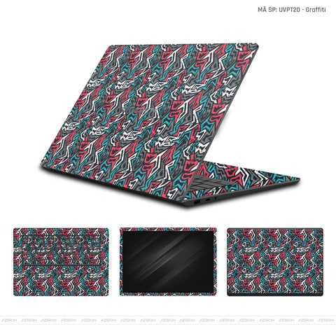 Dán Skin Laptop Gigabyte Vân Nổi Graffiti | UVPT20 Dán Skin Laptop Gigabyte Vân Nổi Graffiti | UVPT20