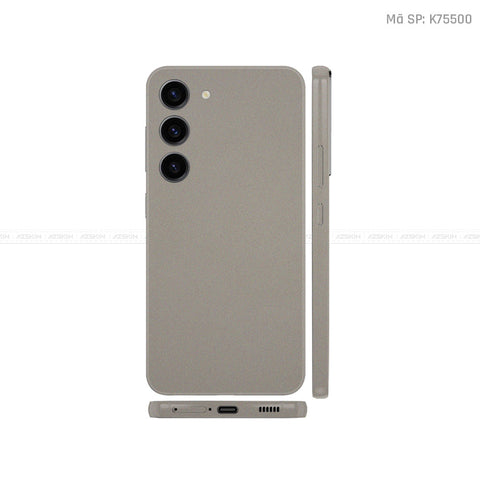 Dán Skin Samsung Galaxy S24 Series Màu Titanium | K75500