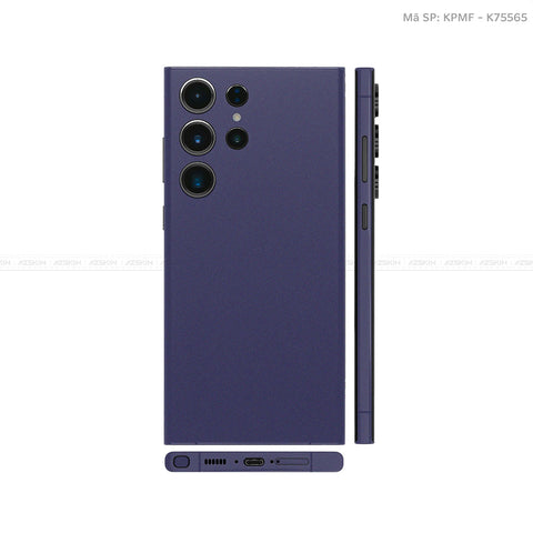 Dán Skin Samsung Galaxy S24 Series Màu Tím Metallic | K75565