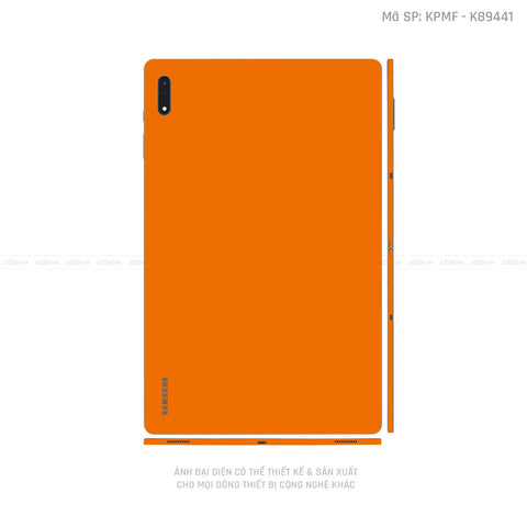 Dán Skin Galaxy Tab S9 Series Màu Cam Nhám | K89441