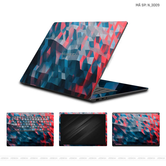 Dán Skin Laptop Huawei Hình 3D | N_3D09
