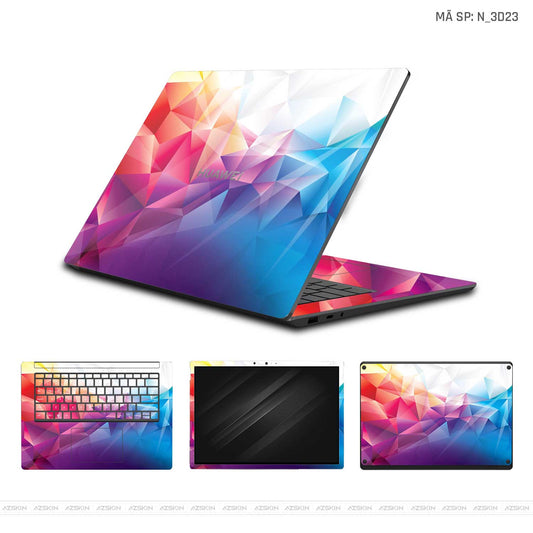 Dán Skin Laptop Huawei Hình 3D | N_3D23