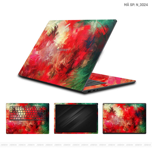 Dán Skin Laptop Huawei Hình 3D | N_3D24