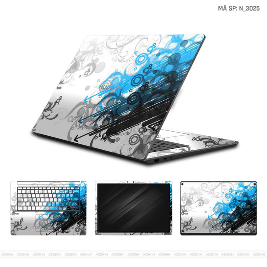 Dán Skin Laptop Huawei Hình 3D | N_3D25