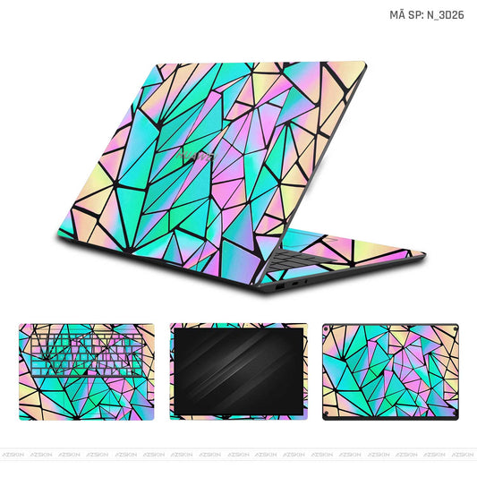 Dán Skin Laptop Huawei Hình 3D | N_3D26