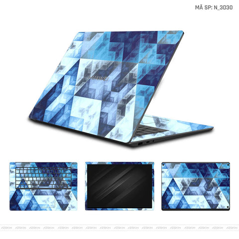 Dán Skin Laptop Huawei Hình 3D | N_3D30 Dán Skin Laptop Huawei Hình 3D | N_3D30
