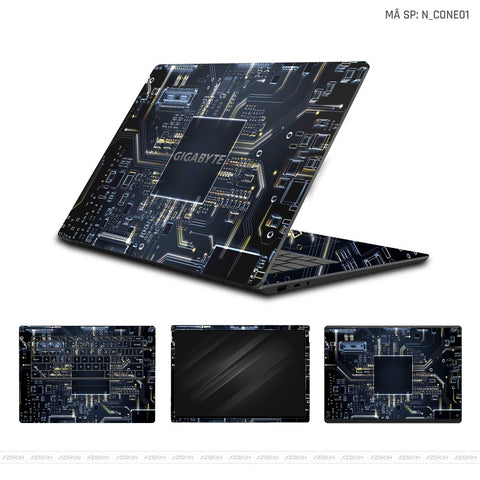 Dán Skin Laptop Gigabyte Hình Công Nghệ | N_CONE01 Dán Skin Laptop Gigabyte Hình Công Nghệ | N_CONE01