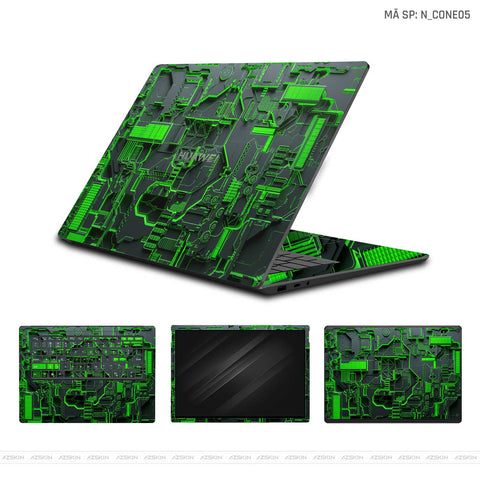 Dán Skin Laptop Huawei Hình Công Nghệ | N_CONE05 Dán Skin Laptop Huawei Hình Công Nghệ | N_CONE05