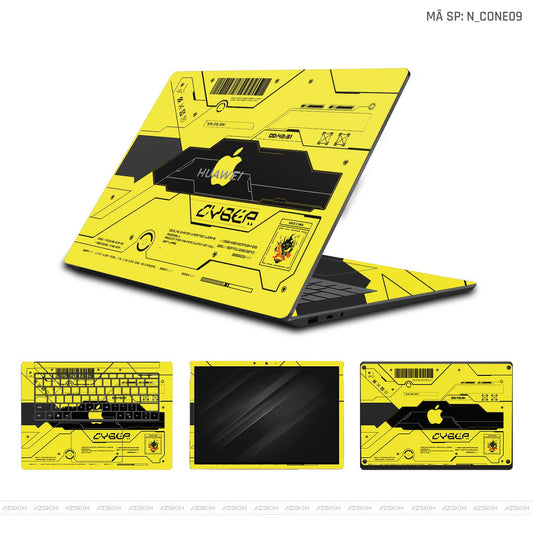 Dán Skin Laptop Huawei Hình Công Nghệ | N_CONE09