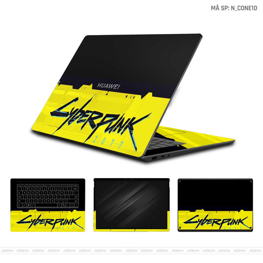 Dán Skin Laptop Huawei Hình Công Nghệ | N_CONE10