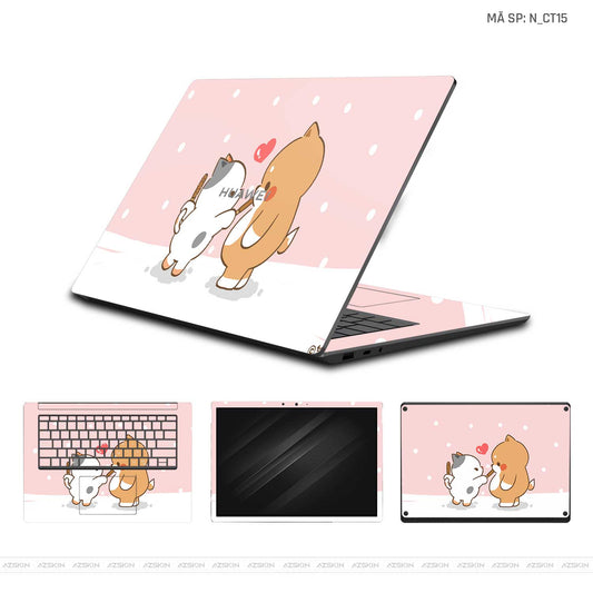 Dán Skin Laptop Huawei Hình Dễ Thương | N_CT15