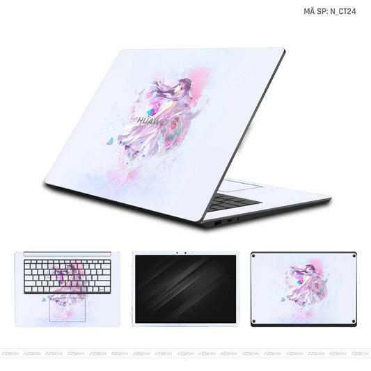 Dán Skin Laptop Huawei Hình Dễ Thương | N_CT24
