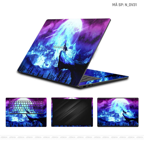 Dán Skin Laptop Huawei Hình Động Vật | N_DV31 Dán Skin Laptop Huawei Hình Động Vật | N_DV31