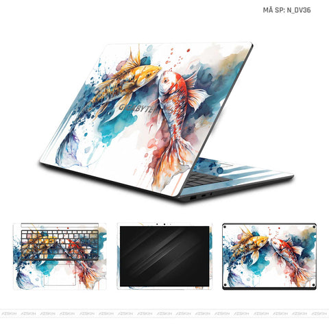 Dán Skin Laptop Gigabyte Hình Động Vật | N_DV36 Dán Skin Laptop Gigabyte Hình Động Vật | N_DV36