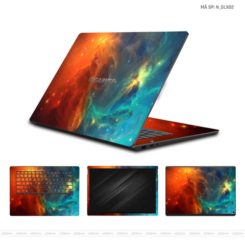 Dán Skin Laptop Gigabyte Hình Galaxy - Space | N_GLX02 Dán Skin Laptop Gigabyte Hình Galaxy - Space | N_GLX02
