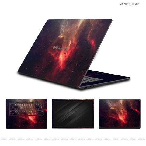Dán Skin Laptop Gigabyte Hình Galaxy - Space | N_GLX06 Dán Skin Laptop Gigabyte Hình Galaxy - Space | N_GLX06
