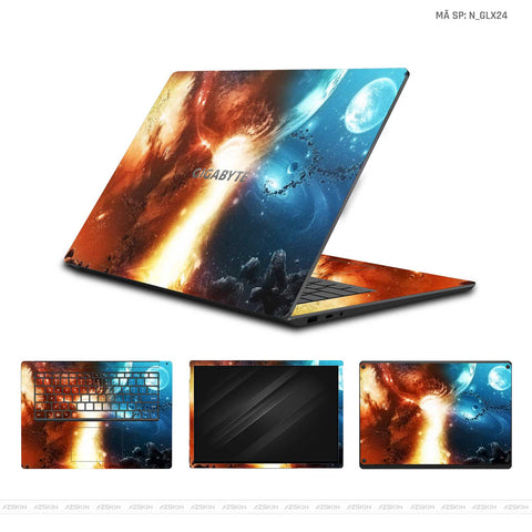 Dán Skin Laptop Gigabyte Hình Galaxy - Space | N_GLX24 Dán Skin Laptop Gigabyte Hình Galaxy - Space | N_GLX24