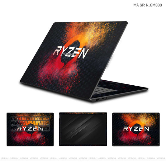Dán Skin Laptop Huawei Hình Gaming Gear | N_GMG09