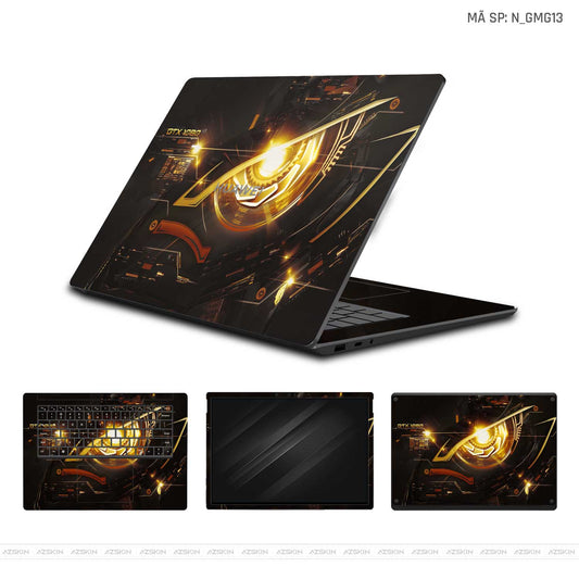 Dán Skin Laptop Huawei Hình Gaming Gear | N_GMG13