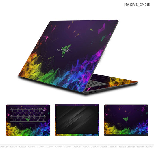 Dán Skin Laptop Huawei Hình Gaming Gear | N_GMG15