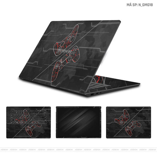 Dán Skin Laptop Huawei Hình Gaming Gear | N_GMG18