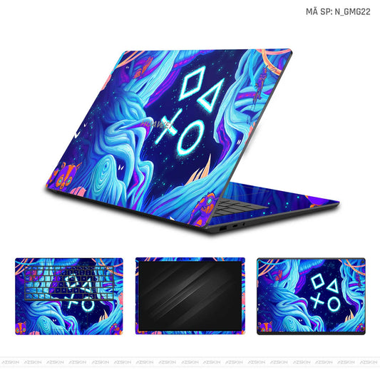 Dán Skin Laptop Huawei Hình Gaming Gear | N_GMG22