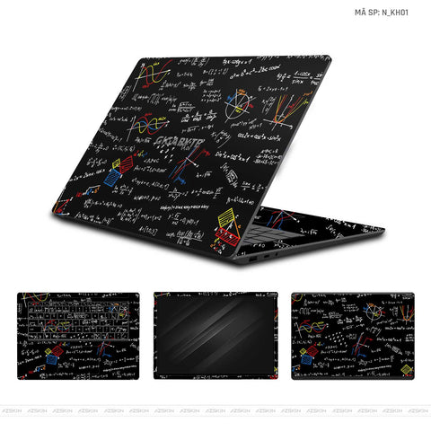Dán Skin Laptop Gigabyte Hình Khoa Học | N_KH01 Dán Skin Laptop Gigabyte Hình Khoa Học | N_KH01