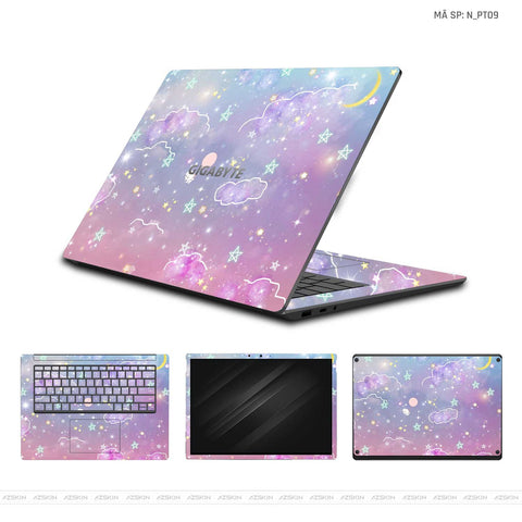 Dán Skin Laptop Gigabyte Hình Pastel | N_PT09 Dán Skin Laptop Gigabyte Hình Pastel | N_PT09