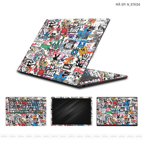 Dán Skin Laptop Gigabyte Hình Sticker | N_STK04 Dán Skin Laptop Gigabyte Hình Sticker | N_STK04
