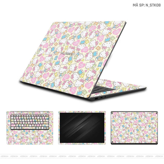 Dán Skin Laptop Huawei Hình Sticker | N_STK08