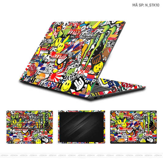 Dán Skin Laptop Huawei Hình Sticker | N_STK10