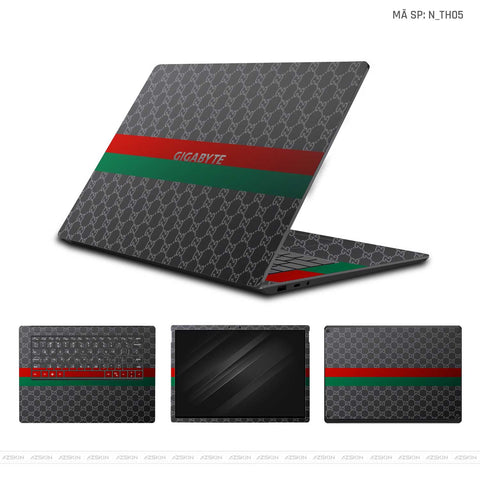 Dán Skin Laptop Gigabyte Hình Thương Hiệu | N_TH05 Dán Skin Laptop Gigabyte Hình Thương Hiệu | N_TH05