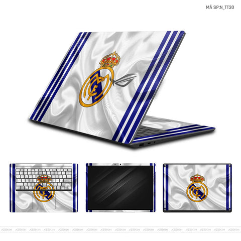 Dán Skin Laptop Asus Hình Real Madrid | N_TT30