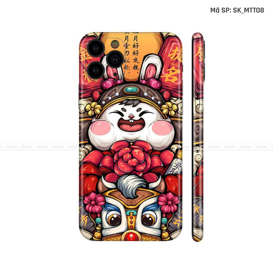 Dán Skin IPhone 11 Series Hình Mèo Thần Tài | D_MTT08