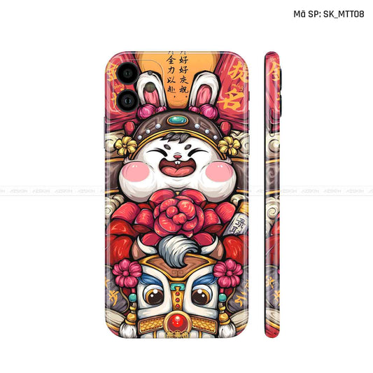 Dán Skin IPhone 11 Series Hình Mèo Thần Tài | D_MTT08