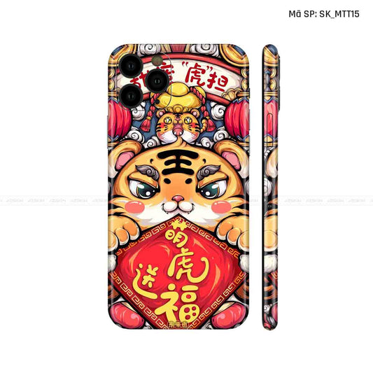 Dán Skin IPhone 11 Series Hình Mèo Thần Tài | D_MTT15