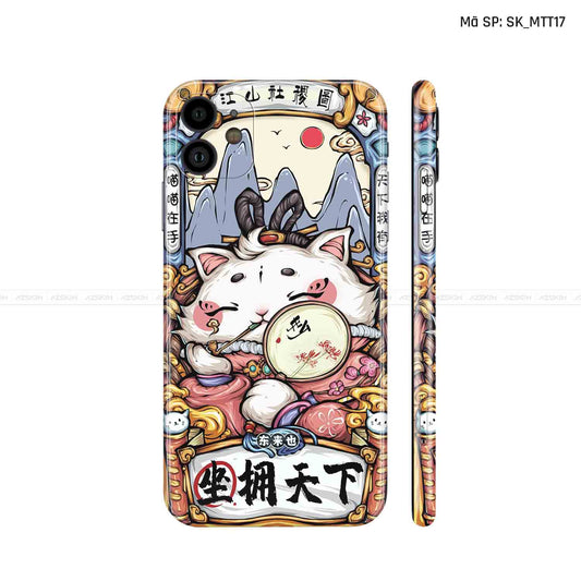 Dán Skin IPhone 11 Series Hình Mèo Thần Tài | D_MTT17