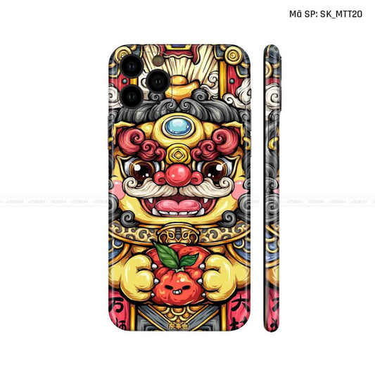 Dán Skin IPhone 11 Series Hình Mèo Thần Tài | D_MTT20