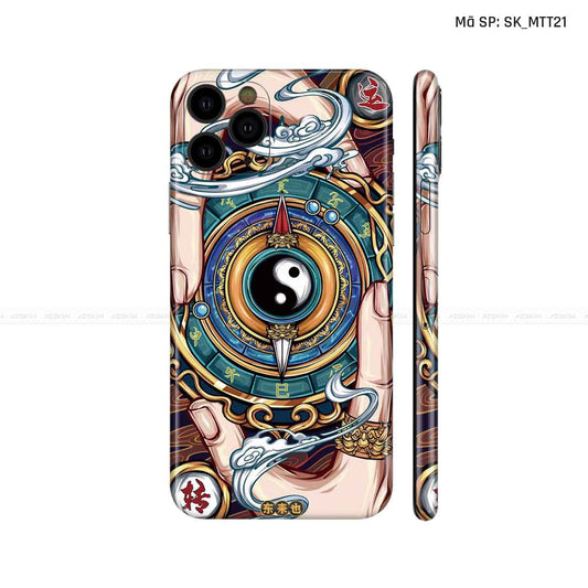 Dán Skin IPhone 11 Series Hình Mèo Thần Tài | D_MTT21