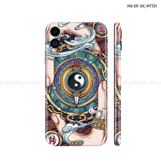 Dán Skin IPhone 11 Series Hình Mèo Thần Tài | D_MTT21
