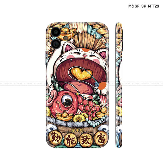 Dán Skin IPhone 11 Series Hình Mèo Thần Tài | D_MTT29