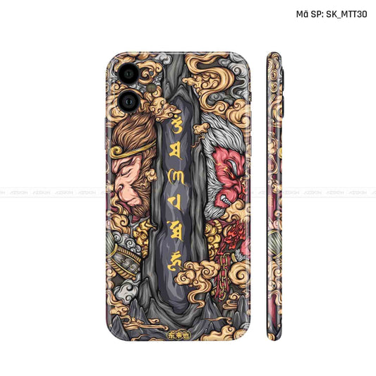 Dán Skin IPhone 11 Series Hình Mèo Thần Tài | D_MTT30