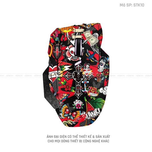 Skin Dán Chuột Asus Hình Sticker | STK10